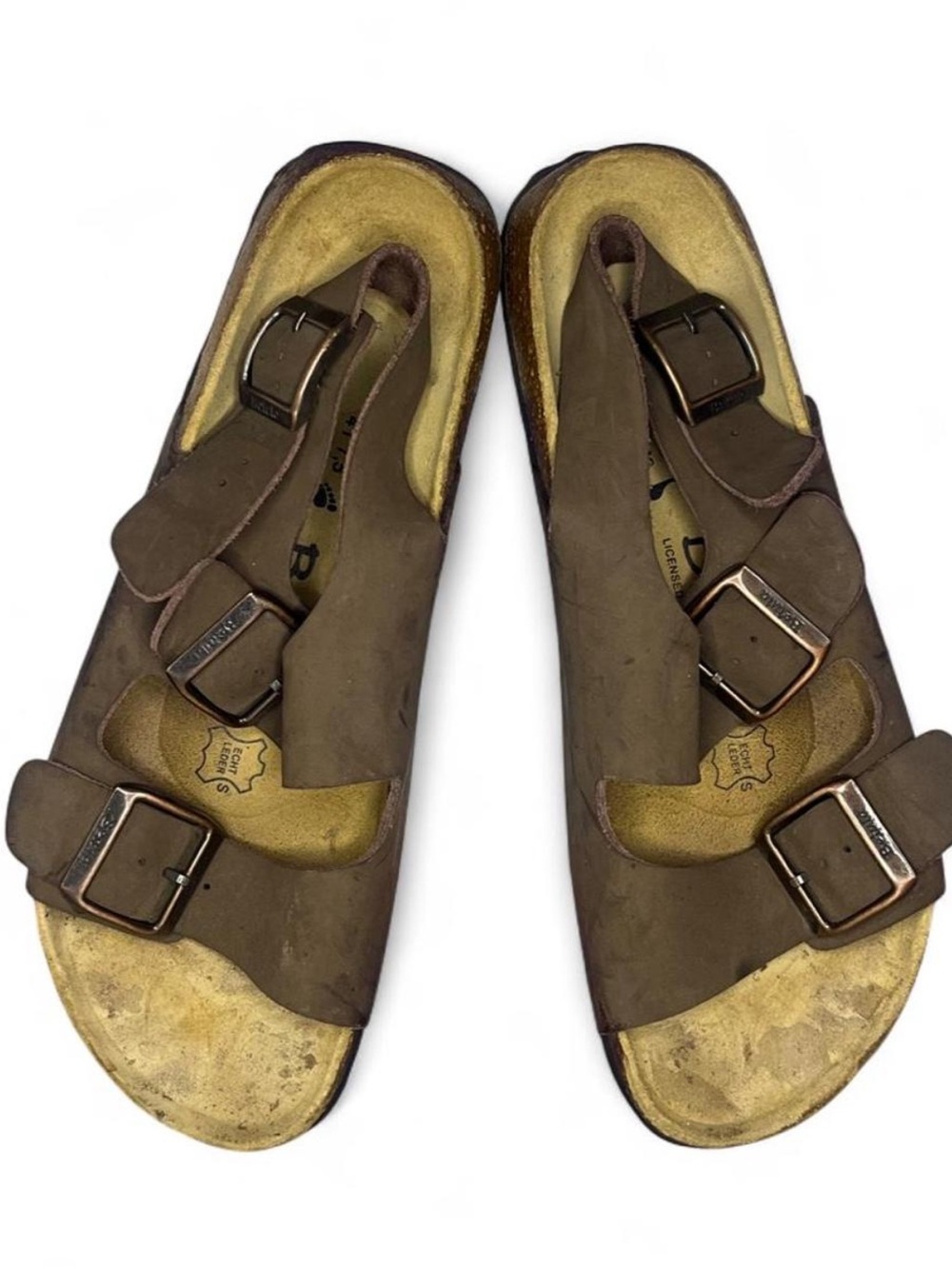 Women’s BETULA BY BIRKENSTOCK SZ 10 Suede Leather Slingback Sandals